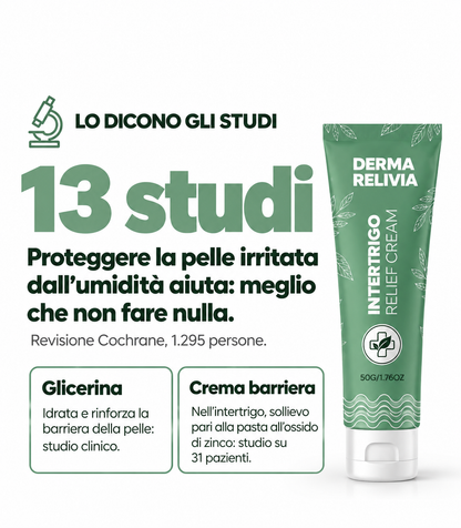Derma Relivia Crema Lenitiva per Irritazioni da Sfregamento e Sudore